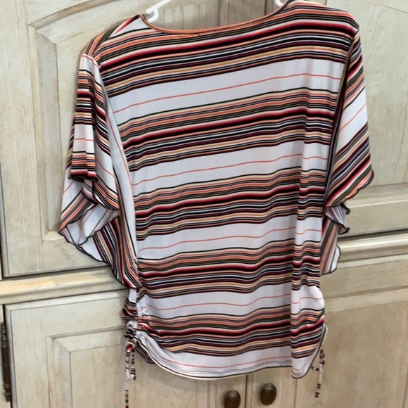 Style & Co striped batwing top, small. - Picture 4 of 4